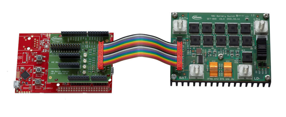 Infineon Technologies R 48 V BATT SWITCH10 Referenzboard